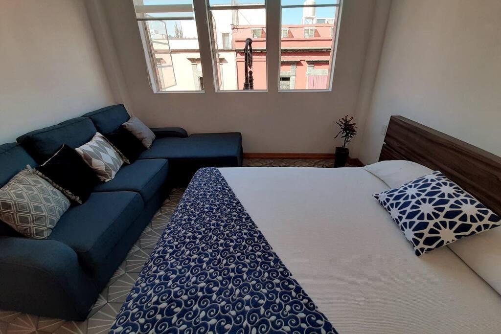 2B Acogedor Y Amplio Depto, Centro Historico Cdmx Apartment Mexico City Luaran gambar